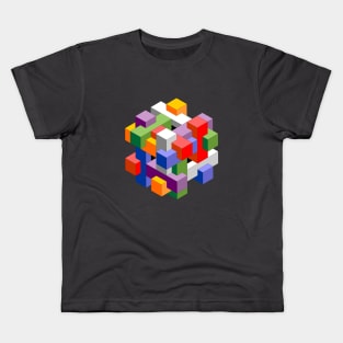 Rainbow Squirrel Cage Kids T-Shirt